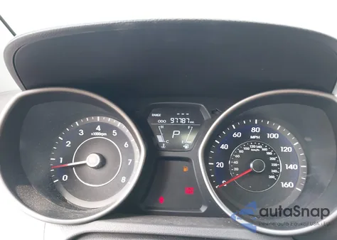 2013 Hyundai Elantra Limited из США, поврежденный, VIN 5NPDH4AE2DH383654